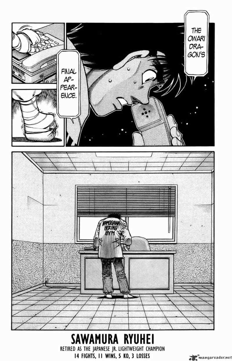 Hajime no Ippo: Fighting Spirit, Chapter 699 image 18